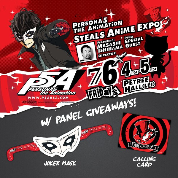 PERSONA5 the Animation Steals Anime Expo! - NEWS | PERSONA5 the Animation  Official USA Website