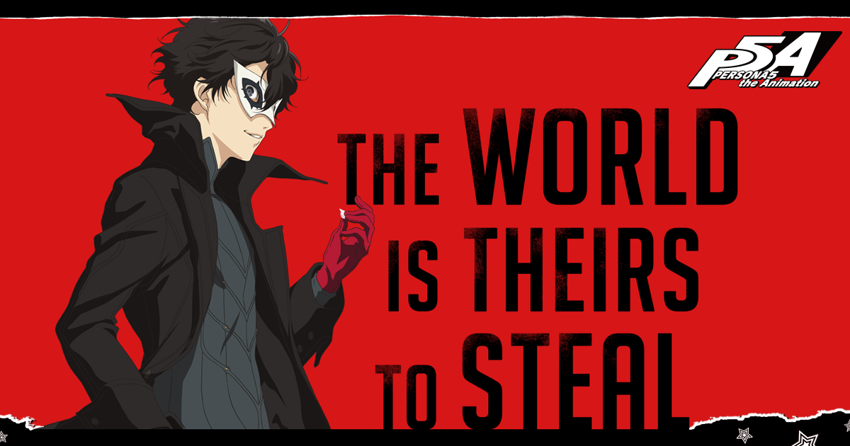 Persona 5 the Animation to be Streamed on Crunchyroll and Hulu